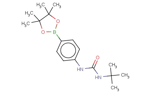 4-(3-TERT-BUTYLUREIDO)BENZENEBORONIC ACID, PINACOL ESTER